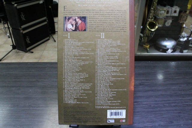 Ben Hur original motion pictur soundtrack Rhino Movie Music CD - Image 3