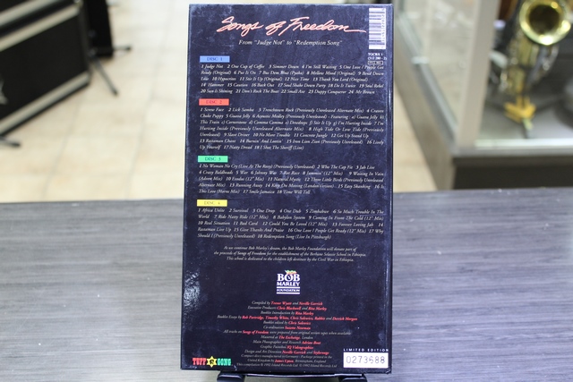Bob Marley songs of freedom Island Records CD - Image 4