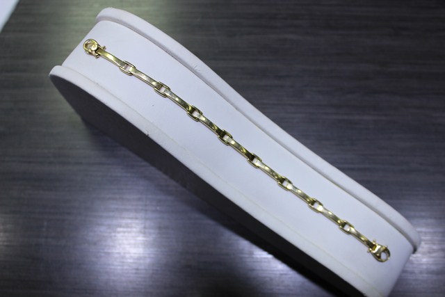 Bracelet 14k 09x13 jaune