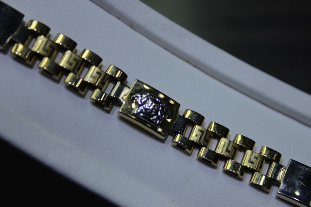 Bracelet 3 têtes Versace 04x20 jaune - Image 2
