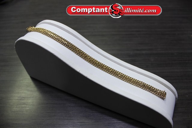 Bracelet en or 09x20 jaune
