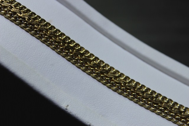 Bracelet en or 09x20 jaune - Image 2