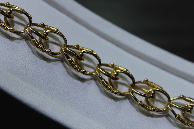 Bracelet en or 11x2 jaune - Image 2