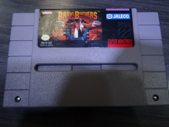 Brawl Brothers NINTENDO snes