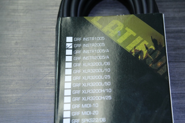 CABLE 1/4 A 1/4 20P groove factory GRF INSTR2005 - Image 3