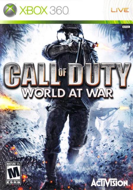 Call of Duty World at War MICROSOFT xbox 360