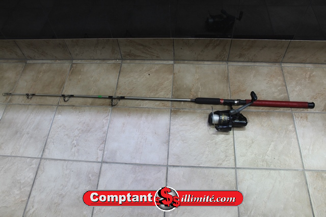 Canne a Peche + Moulinet Emery / Husky med/hevy#7955