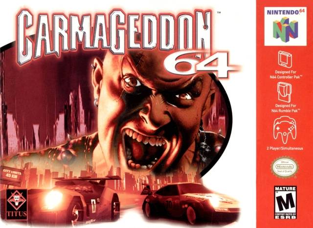 Carmageddon 64 (collant sur etiquette) NINTENDO NIN64