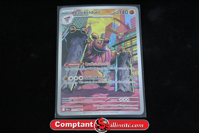 Carte Pokemon Conkeldurr 127/086 Nintendo