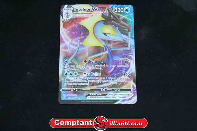 Carte Pokemon Inteleron V Max 050/192 Cartes