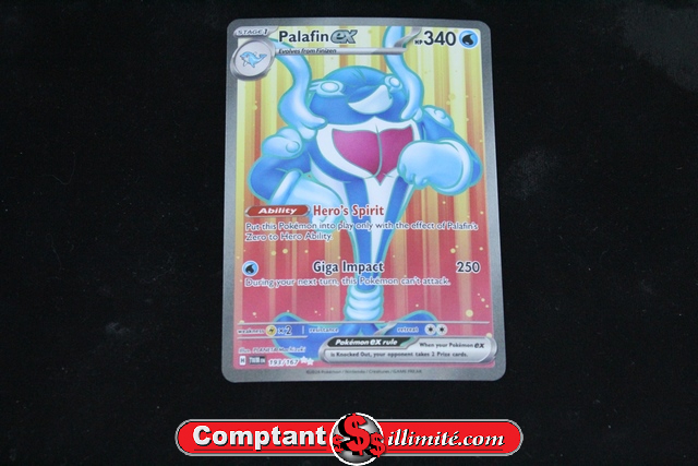Carte Pokemon Palafin Ex 193/167 Cartes
