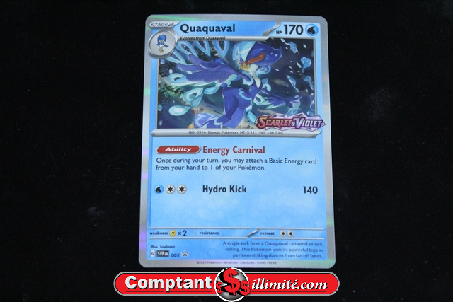 Carte Pokemon Quaquaval 005 Cartes