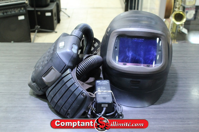 Casque Soudeur + Respirateur 3M 9100 mp