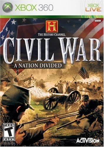 Civil war a nation divided MICROSOFT xbox 360