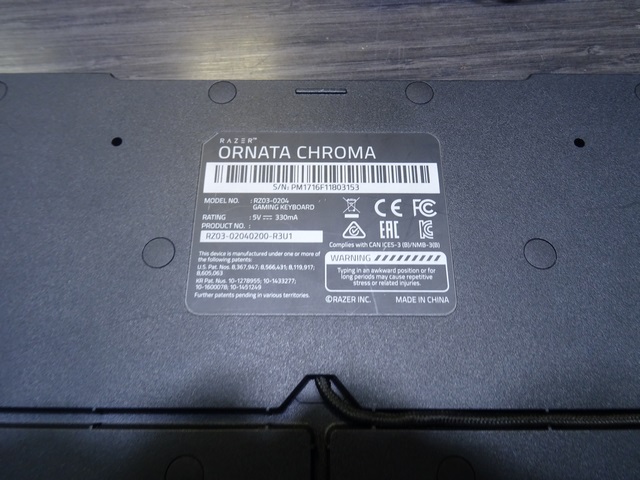 Clavier + souris Razer ornata chroma - Image 2