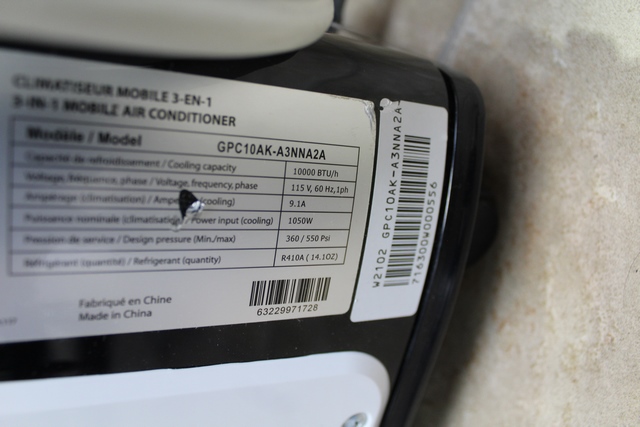 Climatiseur Portatif 3 en 1 10000btu + Tc Gree gpc10ak-a3nna2a - Image 3