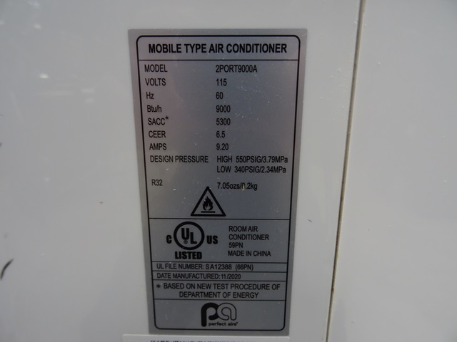 Climatiseur Portatif 9000btu perfect aire 2port9000a - Image 4