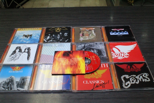 Coffret Aerosmith +Disque Bonus (Disk) CD Box of fire - Image 3