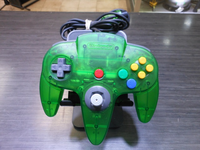 Console Nintendo 64 jungle green + expansion pack + acc nus-001 - Image 4