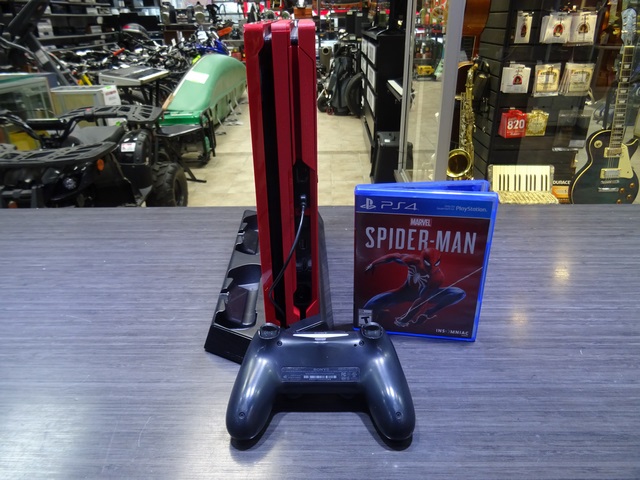 Console PS4 pro etition Spider Man 1to (complet en boite) sony cuh7115b - Image 3
