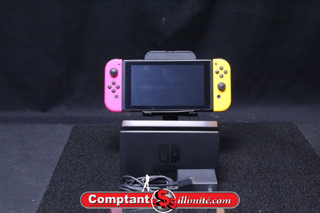 Console Switch + AC + Station d acceuil (DOCK) + 64gb NINTENDO HAC-001