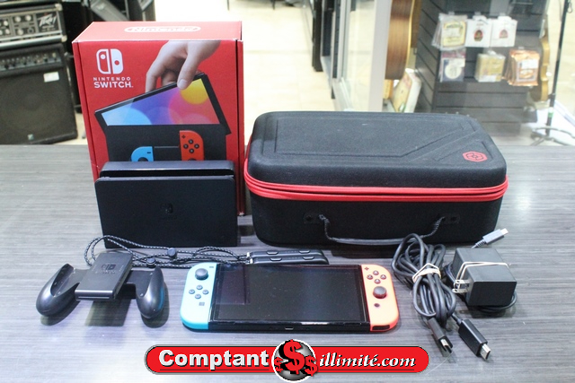 Console Switch Oled Complete + valise nintendo heg001