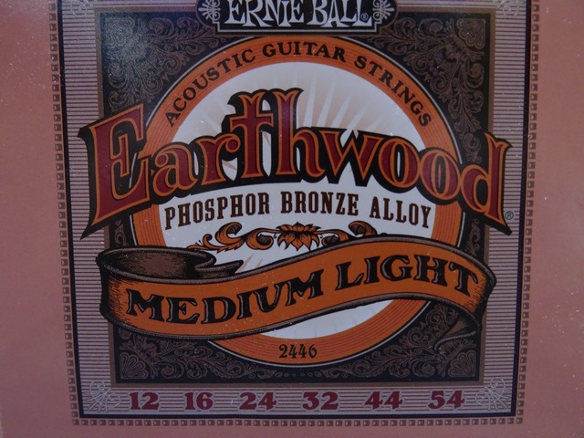 Corde de guitare acoustique Ernie Ball Bronze / phosphoreux 12-54