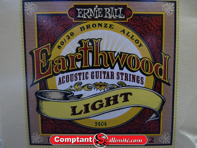 Corde de guitare acoustique Ernie Ball Light 11-52