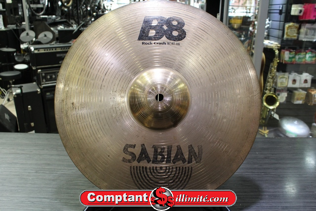 Cymbale Rock Crash Sabian B8 16/41