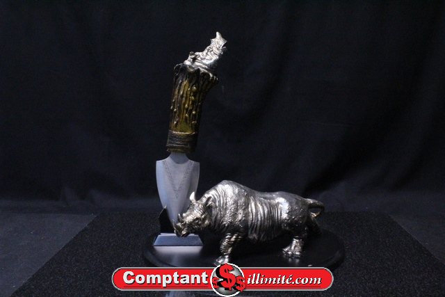 Dague Rhinocéros Décorative China Décoratif