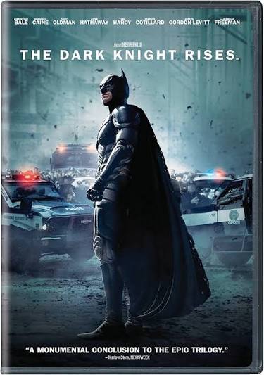 Dark Knight Rises dvd