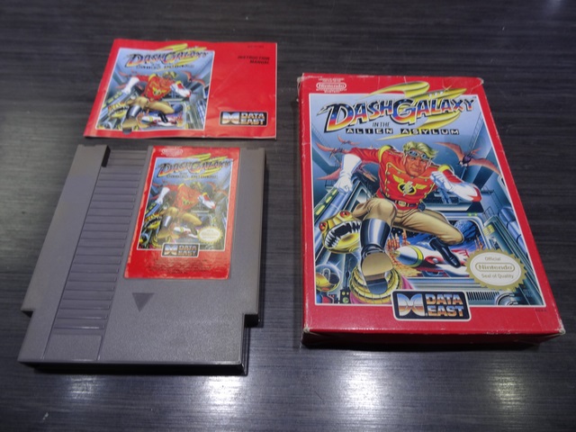 Dash Galaxy in the Alien Asylum (complet) nintendo nes