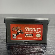 Dave Mirra 2 Freestyle BMX nintendo gameboy Advance