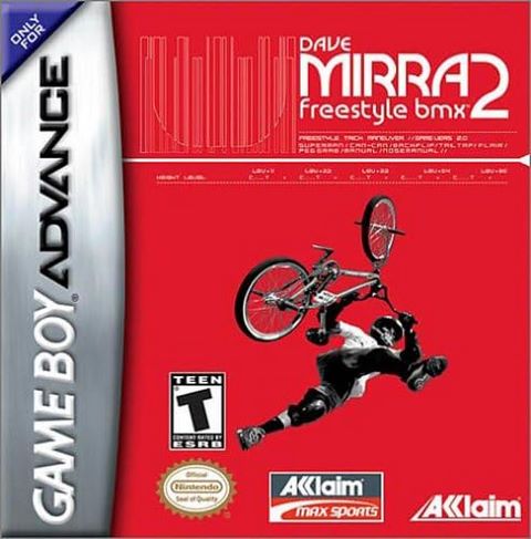 Dave Mirra Freestyle BMX 2 sans etiquette % NINTENDO game boy advance