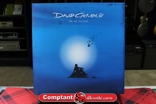David Gilmour On an Island Columbia vinyle