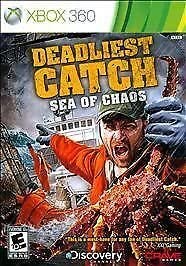 Deadliest catch sea of chaos MICROSOFT xbox 360