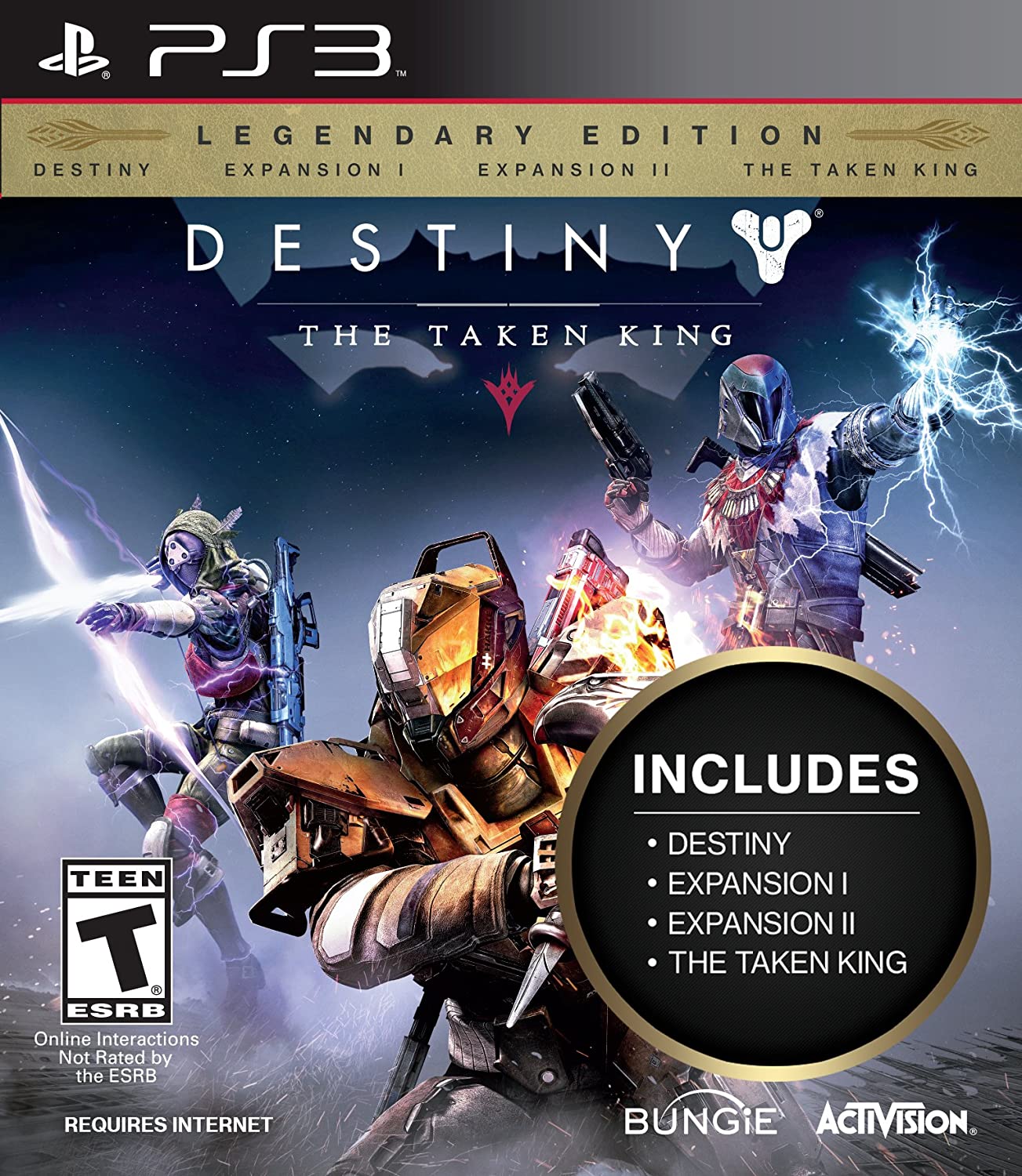 Destiny the taken king sony ps3