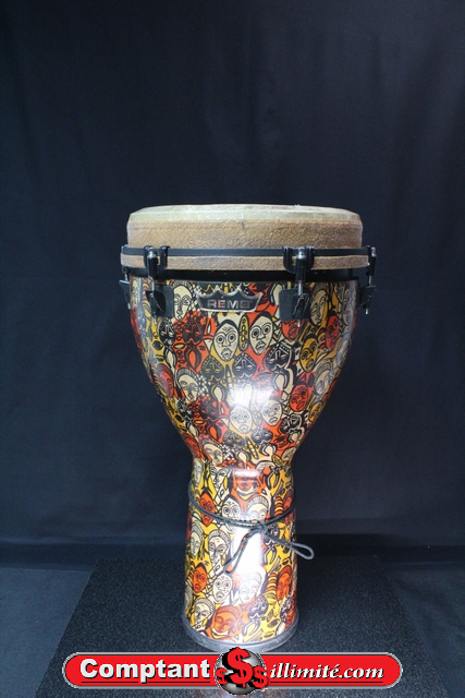 Djembe 12p Remo Leon Mobley série signature