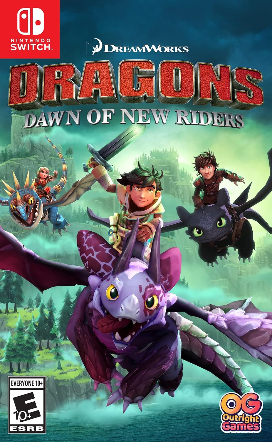 Dragons Dawn of New Riders (sans pochette) nintendo switch