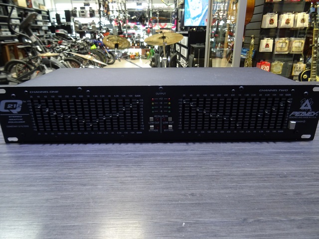 Egaliseur (EQ) 2 X 16 Bandes Peavey Q215