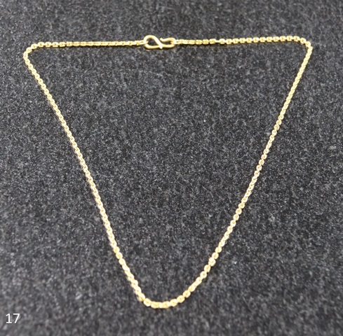 Ensemble 24 Bijoux en or (Chaine femme) Or jaunes (24k-14.1g)