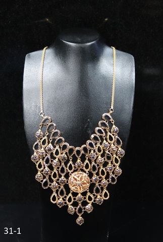 Ensemble 32 Bijoux en or (Bague + B.O. + collier ) Or jaunes (21k-50.1g) - Image 2
