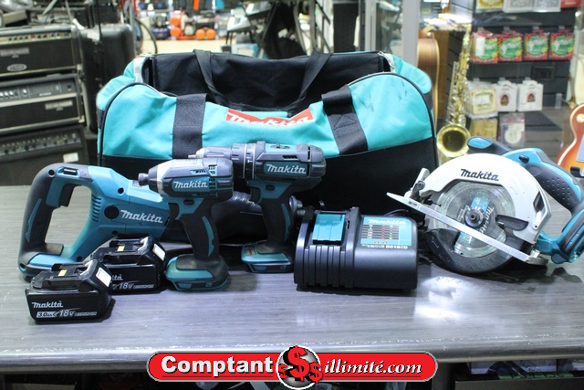 Ensemble Deluxe Outils Makita dlx4055s