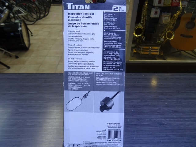 Ensemble Outil D Examen 2 mcx Titan 11187 - Image 2