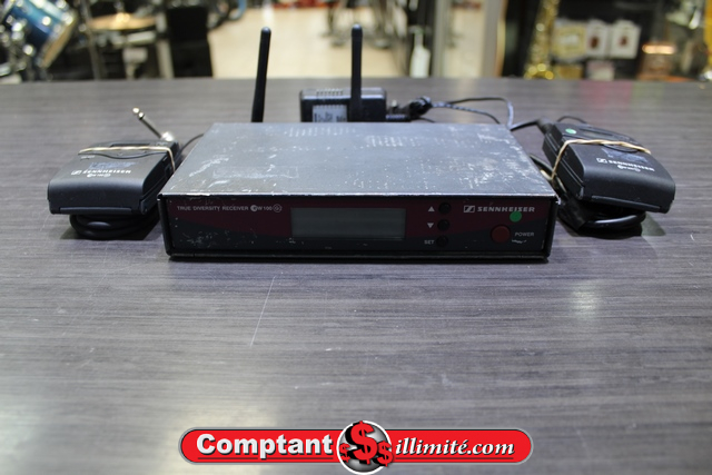 Ensemble Wireless Sennheiser ew100/ew100g2/ew100g3