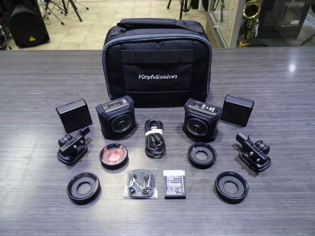 Ensemble de 2 Camera  360 plus acc Nikon Key Mission 360