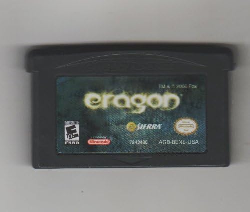 Eragon nintendo gameboy Advance