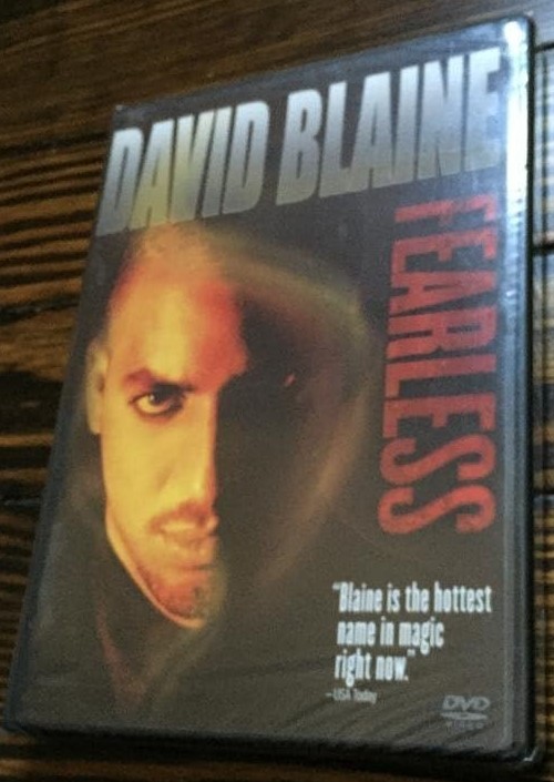 Fearless David Blaine dvd film