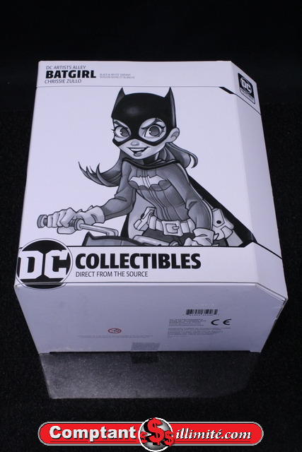 Figurine collection DC Artist Alley batgirl black dc comic