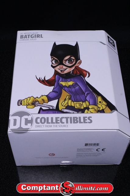 Figurine collection DC Artist Alley batgirl couleur dc comic batgirl color